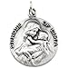 Sterling Silver St. Rose Medal title=