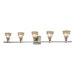 Minka Lacota Brushed Nickel 5 Light Bath 6515-84