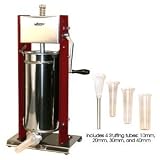 11lb. Capacity Manual Vertical Stuffer (Includes 4 Funnels) by Weston
