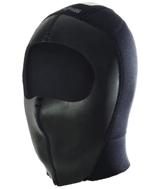 Bare Tech 7/5mm Dry Suit Scuba Hood w/ Zipper & Reflective Patch Diving Dive Hood