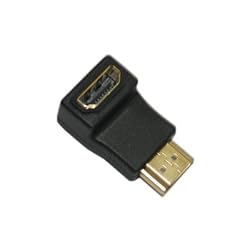 HDE&reg; HDMI Right Angle Adapter Male to Female