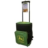 John Deere 2000 Logo Rolling Convertible Backpack Cooler