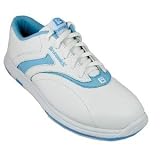 Brunswick Ladies Silk White/Blue bowling shoes