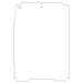 (2-Pack) StealthShields Apple iPad Air Tablet BACK ONLY Screen Protector (Ultra Clear)