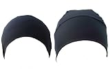 Bondi Band Wicking Headband and Beanie Set - Black - Unisex