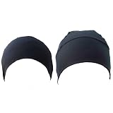 Bondi Band Wicking Headband and Beanie Set - Black - Unisex