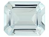 AVG 4.50CT 12X10MM EMERALD CUT AQUAMARINE FROM BRAZIL