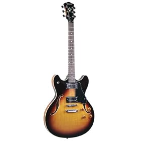 Johnson Grooveyard Hollowbody Electric Guitar