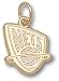 New Jersey Nets Solid 14K Gold Logo Giant Pendant
