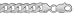 Sterling Silver 22 Inch X 9.0 mm Curb Chain Necklace