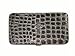 Black Croc Embossed Wallet