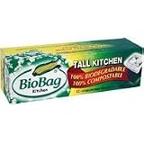 BioBag Waste Bags 13 Gallons, 12 Count, 0.66 MIL, Biodegradable, Earth Friendly