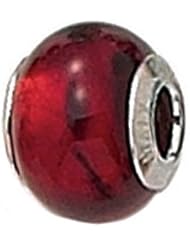Zable(tm) Sterling Silver Murano Glass Birthstone- Bead / Charm
