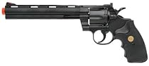 941 UHC 8 inch revolver, Black airsoft gun