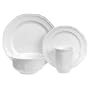 Mikasa Antique White 16-Piece Dinnerware Set, Service for 4