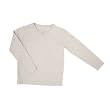 Merino Kids Long-Sleeve Baby Pajama Top, Cream, 2-3 years, 100% Natural Merino