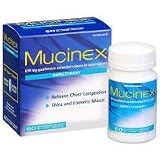 Mucinex Expectorant - 60 ct. Mucinex 600mg guaifenesin extended-release bi-layer tablets