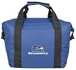 Seattle Seahawks 12 Pack Kolder Cooler Bag - Football Sports Merchandise