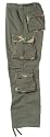 Military Authentic BDU Pants Olive Drab W/ Woodland Accent Fatigues