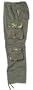 Olive Drab Vintage Fatigues With Woodland Camouflage Accents