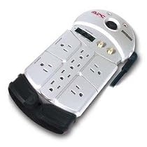 Audio/Video Surge Protector 8 Outlet w/ Tel/Coax