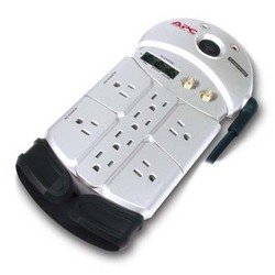 Audio/Video Surge Protector 8 Outlet w/ Tel/Coax
