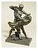 A French Bronze Group of Theseus and the Minotaur Giclee Poster Print, 18x24