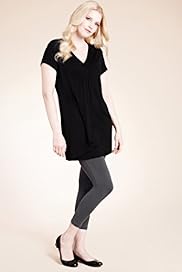 Plus Mock Wrap Jersey Tunic