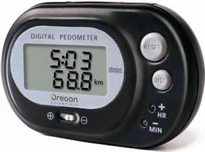 Pedometer Distance Counter Higlo Oregon Scientific