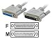 StarTech.com 10 ft. Straight Through Serial/Parallel Cable DB25 M/F