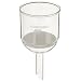 Chemglass CG-1402-22 Glass Buchner Filtering Funnel with Coarse Frit, 350mL Capacity, 19mm OD x 75mm Length Stem, 80mm Diameter