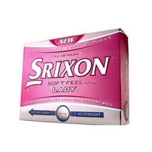 Srixon Soft Feel Golf Ball for Women – White