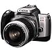 Canon - 9428A001 - Appareil photo compact argentique - EOS 300x : Autofocus le plus pr�cis et rapide de sa cat�gorie - Syst�me flash E-TTL II - Obturateur jusqu'au 4000e - Motorisation jusqu'� 3 im/s - S�curit� au d�clenchement - T�moin de risque de boug�
