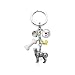 Labrador - I Love My Dog Keychain