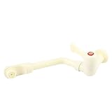 uxcell 流域の蛇口 バスルーム シンク シングル 垂 直マウント プラスチック