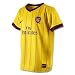 ARSENAL Men's 2010/2011 Away Football Shirt, Yellow / Red Currant, M