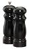 6" - 15cm Salem - Ebony Pepper Mill/Salt Shaker Set