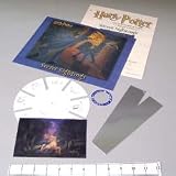 HARRY POTTER & the CHAMBER of SECRETS HOGWARTS SECRET SIGHTINGS COLOR LIGHT DIFFRACTION MAGIC PRISM EXPERIMENT, PHENAKISTASCOPE MOVING PICTURE PROJECT, CARNIVAL FUN HOUSE MIRROR MAKING SCIENCE KIT