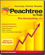 Peachtree by Sage Professional Accounting 2009