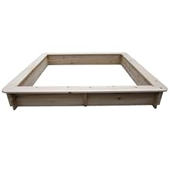 Sandkasten Sandkiste Sandbox Holzkiste 150 x 150 x 20 cm