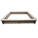 Sandkasten Sandkiste Sandbox Holzkiste 150 x 150 x 20 cm