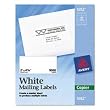 Avery 5352 Self-adhesive address labels for copiers, white, 2 x 4-1/4, 1000/box
