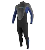 O'Neill Wetsuits Reactor 3/2mm Full Suit, Black/Pacific/Graphtron, Medium