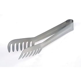 Farringdon Collection 19cm Metal Spaghetti Tongs