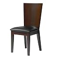 Dining Side Chair - Walnut/ Black (Set of 2)