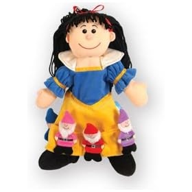 Tellatale Snow White Hand and Finger Puppet Set