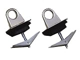 Highland 92509 Universal Chrome Anchor Point Set