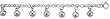 Sterling Silver Charm Anklet with Chime Balls