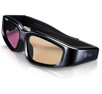 LG AGS110 3D Shutter Glasses - Black
