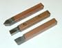 1/4" square brazed tip carbide tool set